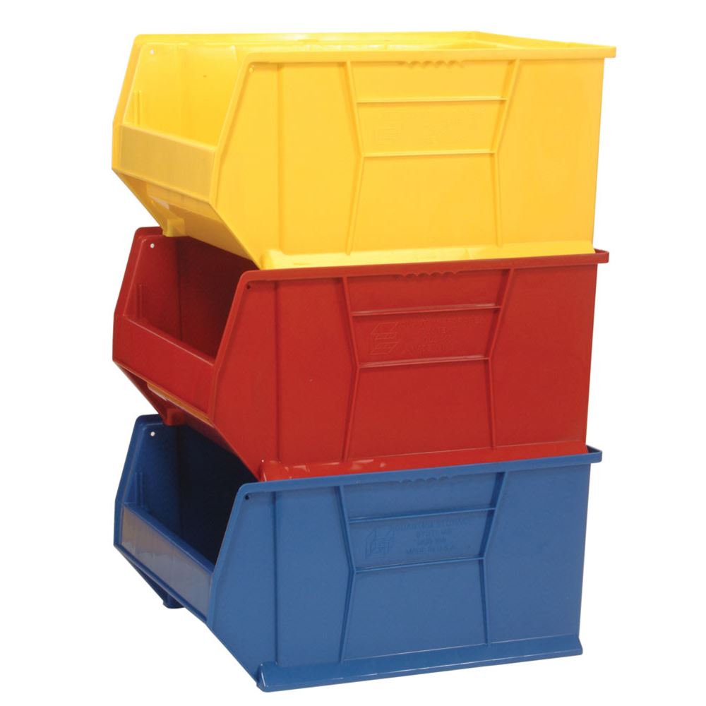 23-7/8 x 22-1/2 x 12 Heavy Duty Stackable Bin