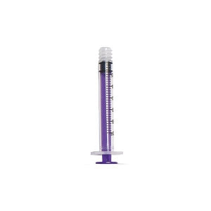 Medline Medline Safety Syringes with Needle - 3 mL Syringe with