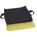 AliMed T-Gel Checkerboard Wheelchair Cushion T-Gel Checkerboard Wheelchair Cushion, Black Polyknit Cover, 16"W x 16"D x 5/8"H - 1530