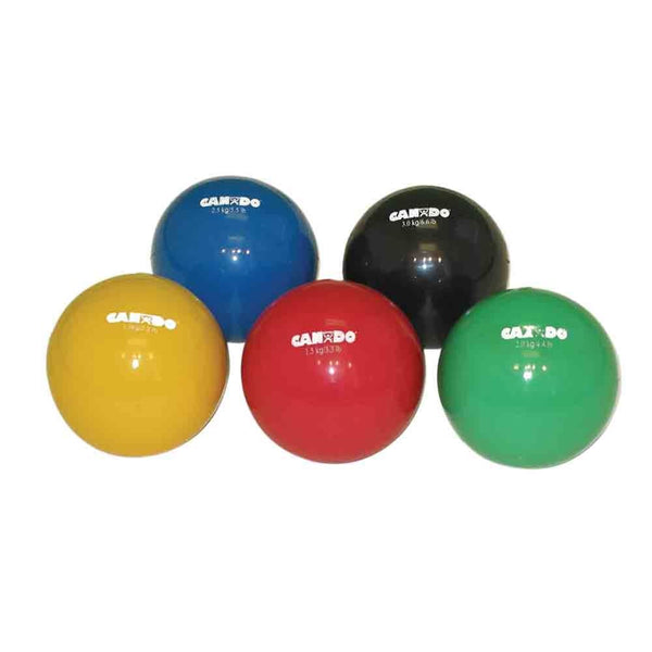 CanDo Hand Wate Balls Hand Wate Balls 2 kg 4.4 lbs. Green 31772