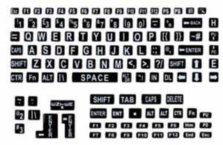 Laptop Keyboard Stickers