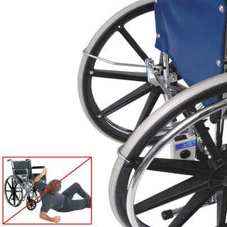 Anti-Rollback System Anti Rollback System and Alarm, Wide, 22"-24" Wheelchair - 65336