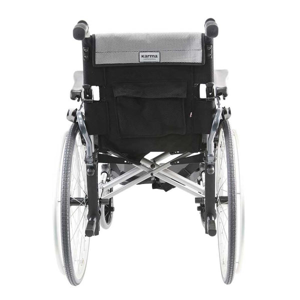 Alimed Karman Ultra Lightweight Manual Wheelchair Ultra Lightweight Manual Wheelchair, Red, 16" x 17" - 712406