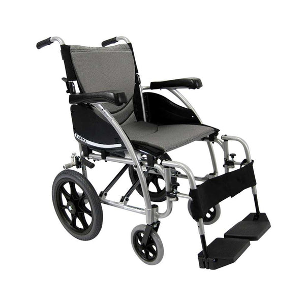 Alimed Karman S-ERGO 115 Transport Wheelchair S-ERGO 115 Transport Wheelchair, 20"W - 712415