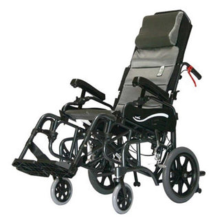 Karman VIP Series 515 Tilt-in-Space Wheelchair or Transport Chair Tilt-in-Space Wheelchair, 18"W x 17"D Seat - 712465