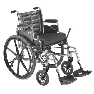 Invacare Tracer EX2 Wheelchair Tracer EX2 Wheelchair, 18"x16" w/Removable Fixed Height Full Arms - 713185