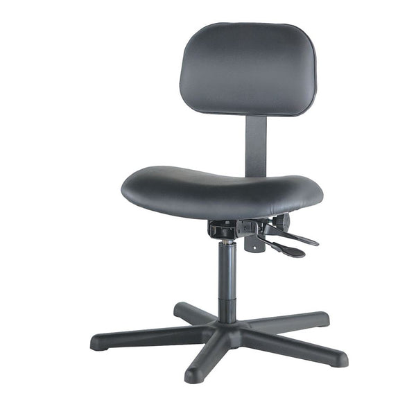 BioFit Industrial Chairs Industrial Chair, Bench Height, Black - 75435/NA/NA