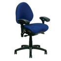 BodyBilt Cleanroom and ESD Task Chairs Cleanroom/ESD Chair, High-Back, Blue - 79947/BLUE/NA