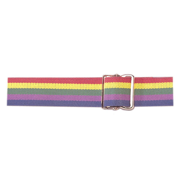 Posey Gait Belts Gait Belt, Fiesta Stripe Design - 81026