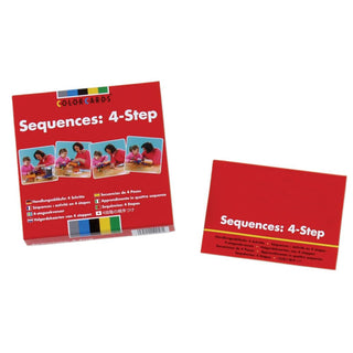 Speechmark ColorCards Sequences: 4-Step Color Cards ColorCards: Sequences 4-Step Color Cards - 82190