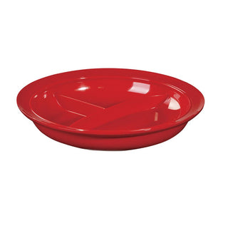 AliMed 3-Compartment Divided Plates Translucent Lid - 83190