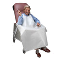 SkiL-Care Smoker's Aprons Wheelchair Smoker's Apron, White - 906010