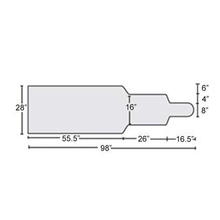 Support Surfaces for Phillips Angiography Table Support Surface for Phillips Angiography Table, Deluxe - 910398ZBW