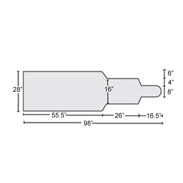 Support Surfaces for Phillips Angiography Table Support Surface for Phillips Angiography Table, Deluxe - 910398ZBW