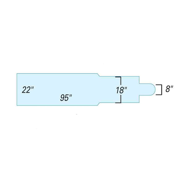 Support Surfaces for Philips Angiography PB 134 Table Support Surface for Philips Angiography PB 134 Table, Basic - 910399NBW