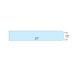 Support Surfaces for Philips CX Table Support Surface for Phillips CX Table, Basic, 71"x11"x2" - 910429NBW