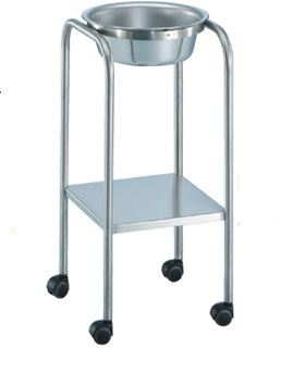 Blickman MRI Solution Stands MRI Solution Stand with H-Brace, 8.5 qt. cap., 15"W x 15"L x 33"H - 920835