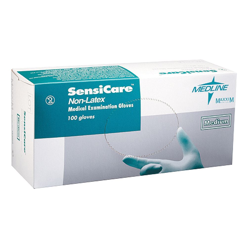 Medline SensiCare Sterile Powder-Free Vinyl Exam Gloves SensiCare Ster