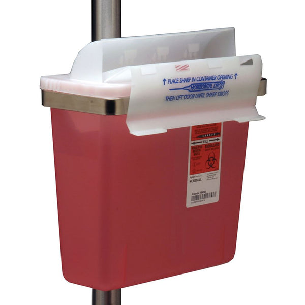 Phlebotomy Workstation Cart and Accessories Bracket only for 5-Qt Sharps Container - 924459