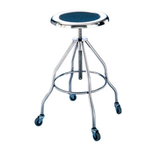 Blickman Clifton Revolving Stool with Rounded Seat Apron Clifton Stool w/Rubber Tips - 95-267