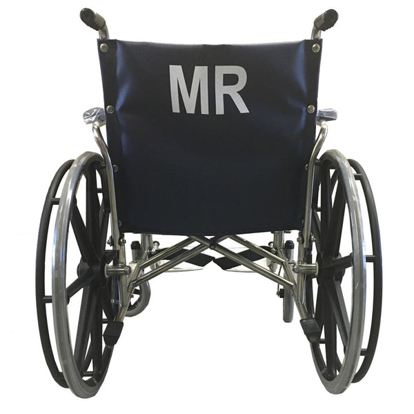 Alimed Nonmagnetic Wheelchairs 26"W Bariatric Wheelchair with Desk Length Arms - 936737