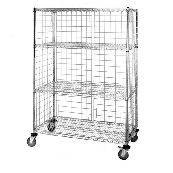 Enclosure Linen/Exchange Carts Enclosure Linen/Exchange Cart, 24"W x 60"L, Wt. 197 lbs. - 936936
