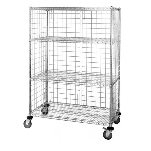 Enclosure Linen/Exchange Carts Enclosure Linen/Exchange Cart, 24"W x 36"L, Wt. 145 lbs. - 936934