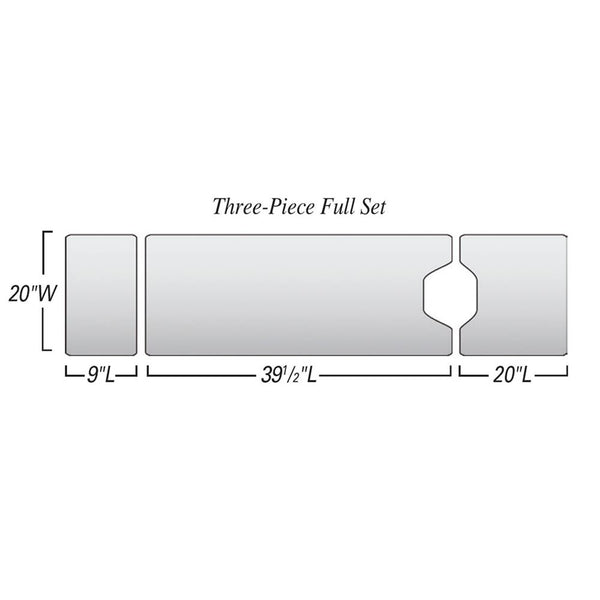 AliGel Surface Overlays Head Section of - 95-363 - 95-364