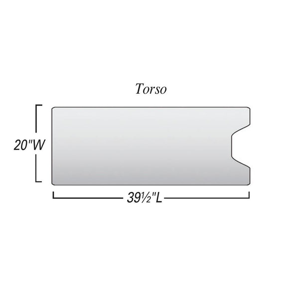 AliGel Surface Overlays Foot Section of - 95-363 w/Cutout - 95-366