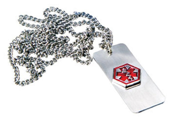 diabetic alert necklace