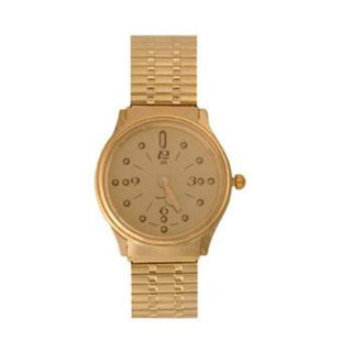 Montiel Braille Watch Gold face