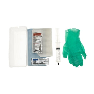 Medline Foley Catheter Insertion Trays - Foley Insertion with 30 mL Syringe, PVP and Aloetouch Gloves in CSR Wrapped Tray - DYND10200