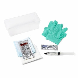 Medline Foley Catheter Insertion Trays - Foley Insertion with 10 mL Syringe, PVP and Aloetouch Gloves in CSR Wrapped Tray - DYND18100