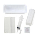 Medline Sterile Piston Irrigation Syringe Trays - Irrigation Trays with 60 mL Piston Syringe, PVP Pad, CSR Wrap - DYND20300