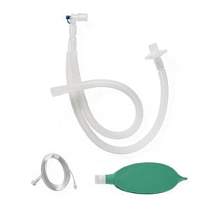 Medline Pediatric Expandable Anesthesia Circuits - Pediatric Anesthesia Circuit with 90" Expandable Tubing, 1 BV Filter, 1 L Bag, Gas Sampling Line - DYNJAP9830