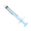 Medline High-Pressure Medication Colored Syringes, 3 mL - Sterile High-Pressure Pre-Labeled Xylocaine Syringe with Fixed Male Luer Lock Fitting, 3 mL Blue - DYNJSYRXYL3B