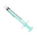 Medline High-Pressure Medication Colored Syringes, 3 mL - Sterile High-Pressure Pre-Labeled Xylocaine Syringe with Fixed Male Luer Lock Fitting, 3 mL Green - DYNJSYRXYL3G