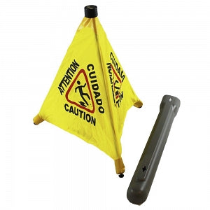 Medline Pop-Up Safety Cone - CONE POP UP SAFETY 20 INCH YELLOW / BLACK ...