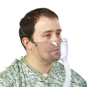 Medline Elongated Adult Aerosol Face Tent Mask - Aerosol Mask with 22 mm Connector, Adult - HCS4632B