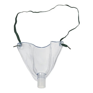 Medline Elongated Adult Aerosol Face Tent Mask - Aerosol Mask with 22 mm Connector, Adult - HCS4632B