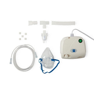 Medline Aeromist Compact Nebulizer Compressor - Aeromist Compact Nebulizer Compressor with Adult Mask - HCS70004ADLT