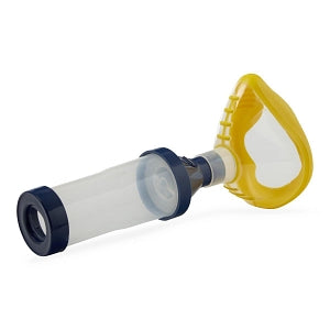 Medline MDI Spacers - Rigid Anti-Static MDI Spacer with Pediatric-Sized Mask, Individually Sealed - HCSA100