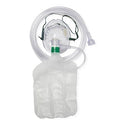 Medline Disposable Oxygen Masks with Universal Connector - Disposable Pediatric Partial Non-Rebreather Oxygen Mask with 7' Tubing and Universal Connector - HCSU4642B