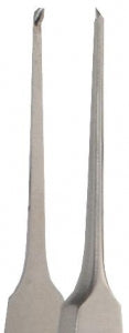 Medline Stern-Castroviejo Dressing / Tissue Forceps - FORCEP, DRESSING / TISSUE, STERN-CASTR, 4" - MDS0726399