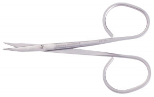 Medline Stitch Scissors - SCISSOR, TENOTOMY RIBBON HANDLE, CURVED, - MDS0729111