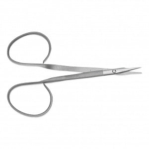 Medline Suture / Stitch Scissors - 4" (10 cm) Curved Reeh Suture Scissors with Blunt / Blunt Tips - MDS0810871