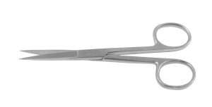 Medline Straight Standard Operating Scissors - Straight Standard Operating Scissors, Sharp / Sharp 4.25" - MDS0812010