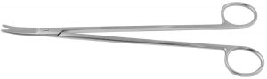 Medline Strully Dissecting Scissors - SCISSORS, NEURO, STRULLY, BUTTON TIP, - MDS0860122