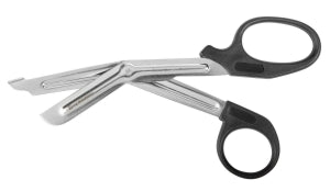 Medline Universal Bandage Scissors - 6.5" (16.5 cm) Universal Bandage Scissors, Black - MDS0895015