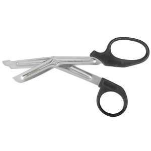 Medline Universal Bandage Scissors - 7.5" (19 cm) Universal Bandage Scissors, Black - MDS0895018